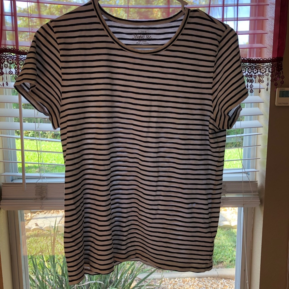 Jcrew Studio Tee with holes